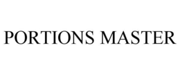 PORTIONS MASTER trademark