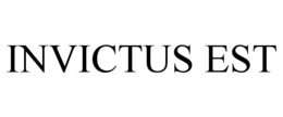 INVICTUS EST trademark