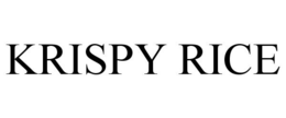 KRISPY RICE trademark