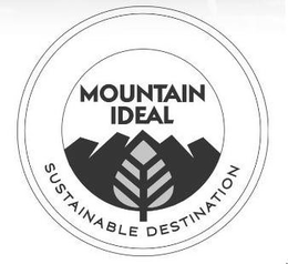 MOUNTAIN IDEAL SUSTAINABLE DESTINATION trademark
