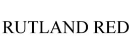 RUTLAND RED trademark