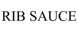 RIB SAUCE trademark