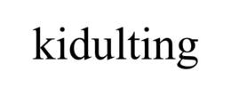 KIDULTING trademark