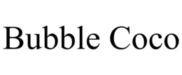 BUBBLE COCO trademark