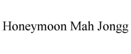 HONEYMOON MAH JONGG trademark