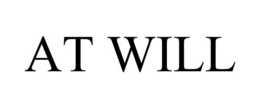 AT WILL trademark