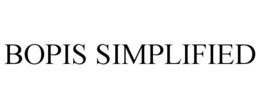 BOPIS SIMPLIFIED trademark