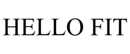 HELLO FIT trademark