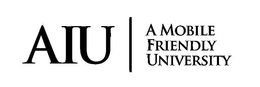 AIU A MOBILE FRIENDLY UNIVERSITY trademark