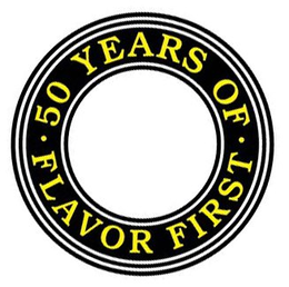 50 YEARS OF FLAVOR FIRST trademark
