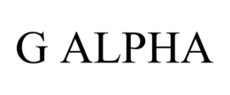 G ALPHA trademark