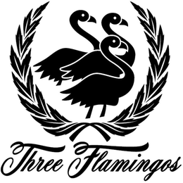 THREE FLAMINGOS trademark