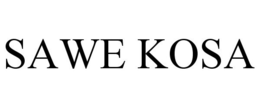 SAWE KOSA trademark