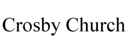 CROSBY CHURCH trademark