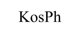 KOSPH trademark