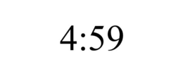 4:59 trademark