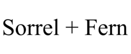 SORREL + FERN trademark