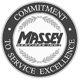 MASSEY SERVICES INC. S COMMITMENT TO SERVICE EXCELLENCE trademark