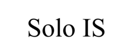SOLO IS trademark