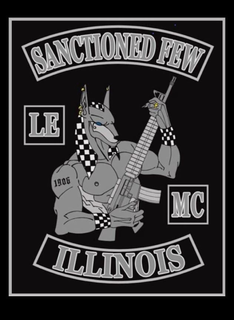 SANCTIONED FEW LE MC ILLINOIS 1906 trademark