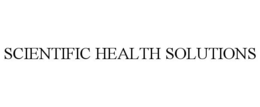 SCIENTIFIC HEALTH SOLUTIONS trademark