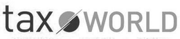 TAX  WORLD trademark