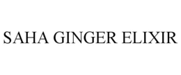 SAHA GINGER ELIXIR trademark