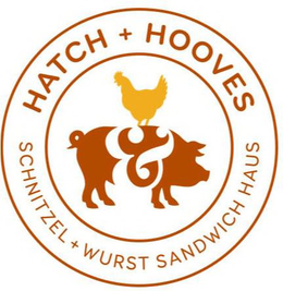 HATCH + HOOVES SCHNITZEL + WURST SANDWICH HAUS trademark