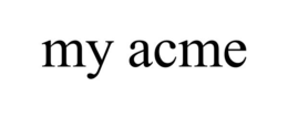 MY ACME trademark