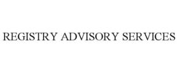 REGISTRY ADVISORY SERVICES trademark