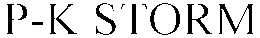 P-K STORM trademark