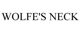 WOLFE'S NECK trademark