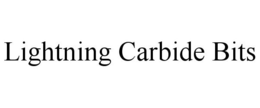 LIGHTNING CARBIDE BITS trademark