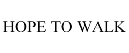 HOPE TO WALK trademark