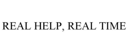 REAL HELP, REAL TIME trademark