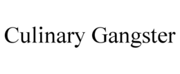 CULINARY GANGSTER trademark