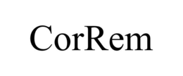 CORREM trademark