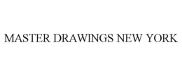 MASTER DRAWINGS NEW YORK trademark