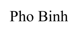 PHO BINH trademark