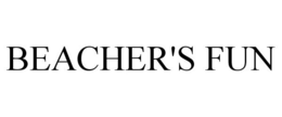 BEACHER'S FUN trademark