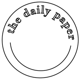 THE DAILY PAPER trademark