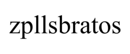 ZPLLSBRATOS trademark