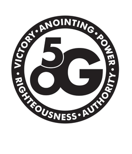 5 OG · VICTORY · ANOINTING · POWER · AUTHORITY · RIGHTEOUSNESS trademark