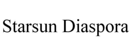 STARSUN DIASPORA trademark