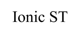 IONIC ST trademark