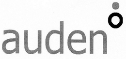 AUDEN trademark