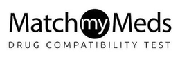 MATCH MY MEDS DRUG COMPATIBILITY TEST trademark