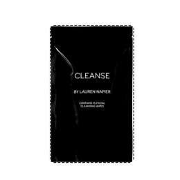 CLEANSE BY LAUREN NAPIER CONTAINS 15 FACIAL CLEANSING WIPES trademark
