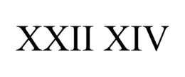 XXII XIV trademark