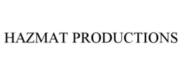 HAZMAT PRODUCTIONS trademark